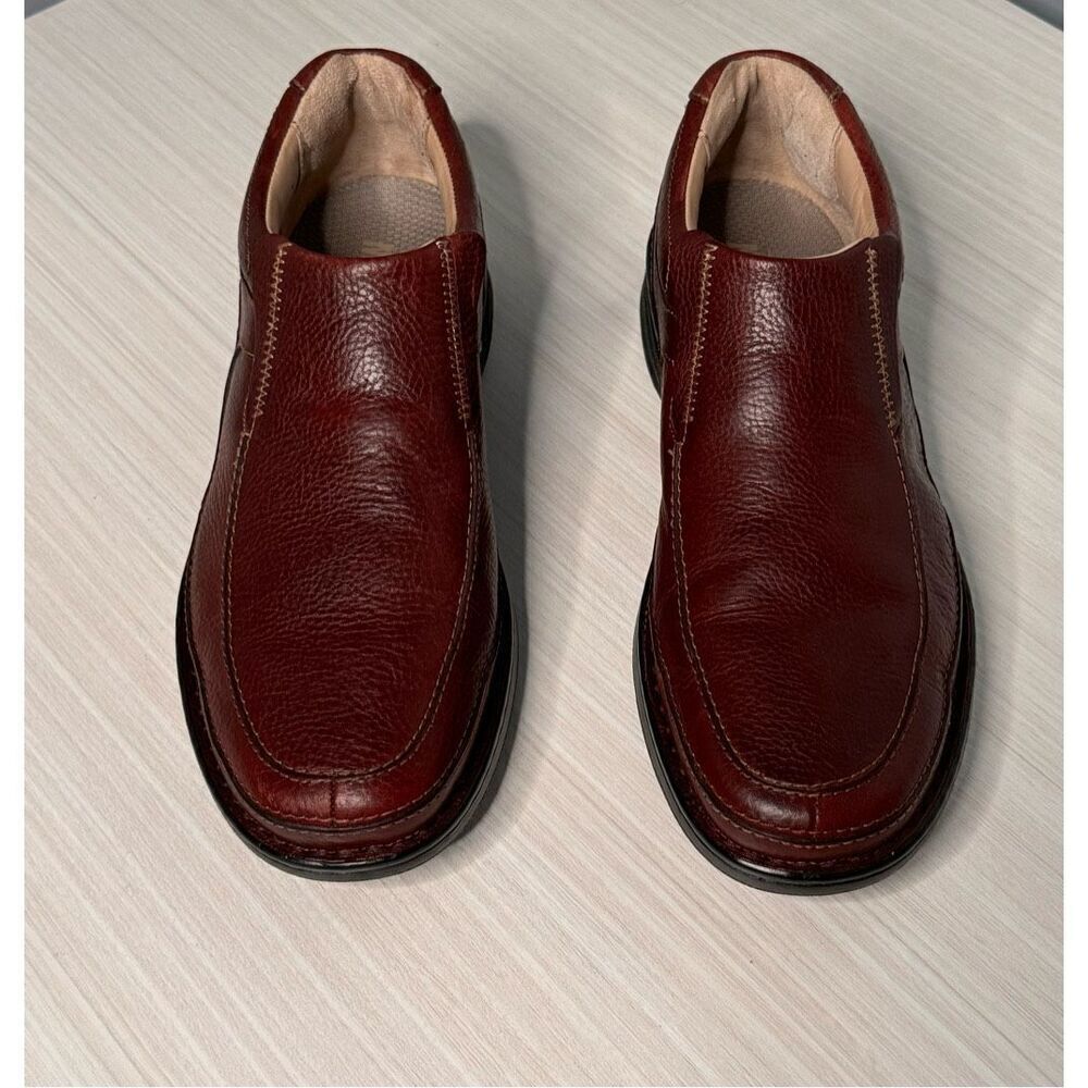 Drew  Bexley Brown Leather Loafers, size 13N